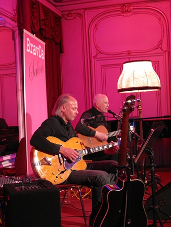 Hannes Winkler und G. Fellerer beim Konzert im Palais Palffy, 2011
